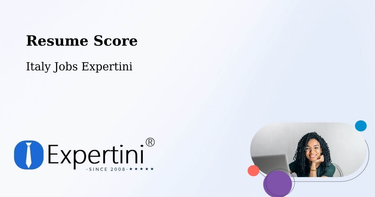 Resume Score & Job Description Match Tool – Cremona - Italy Jobs Expertini